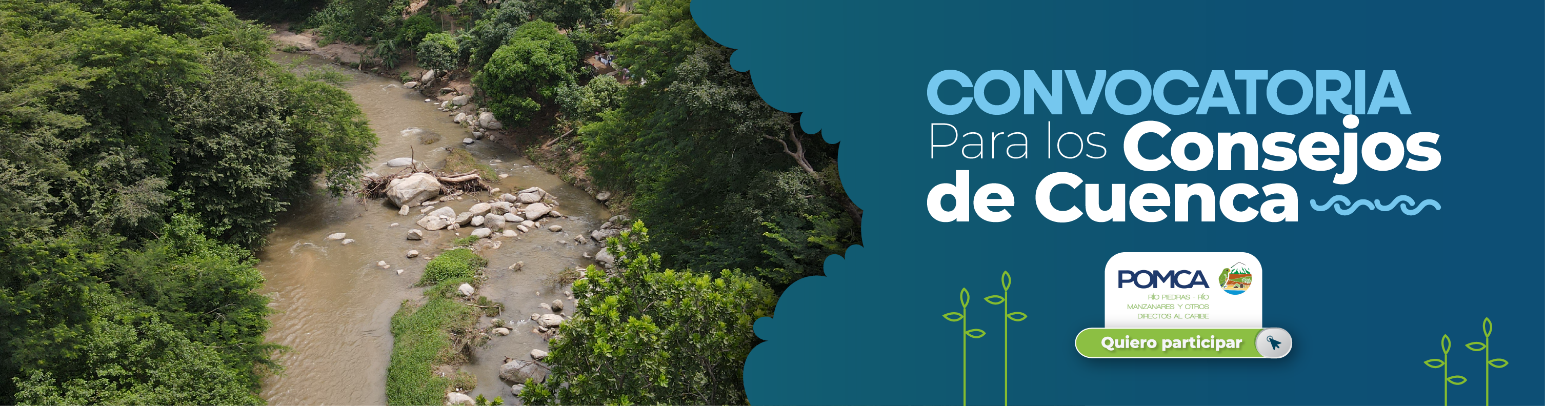 BANNER pomca Ciénaga Grande de Santa Marta
