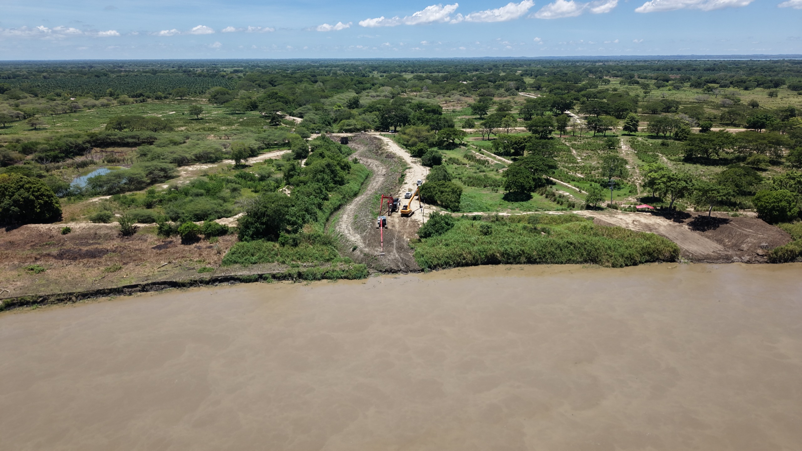 Panoramica embocadura caño Schiller