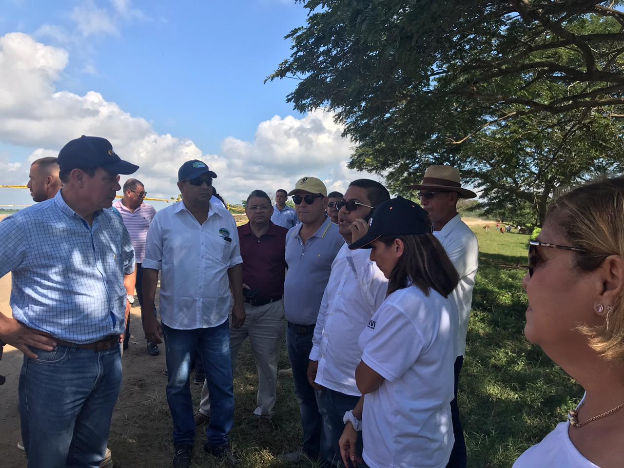 Corpamag ratifica apoyo técnico para dar solución a erosión que afecta carreteable que une Salamina-El Piñon