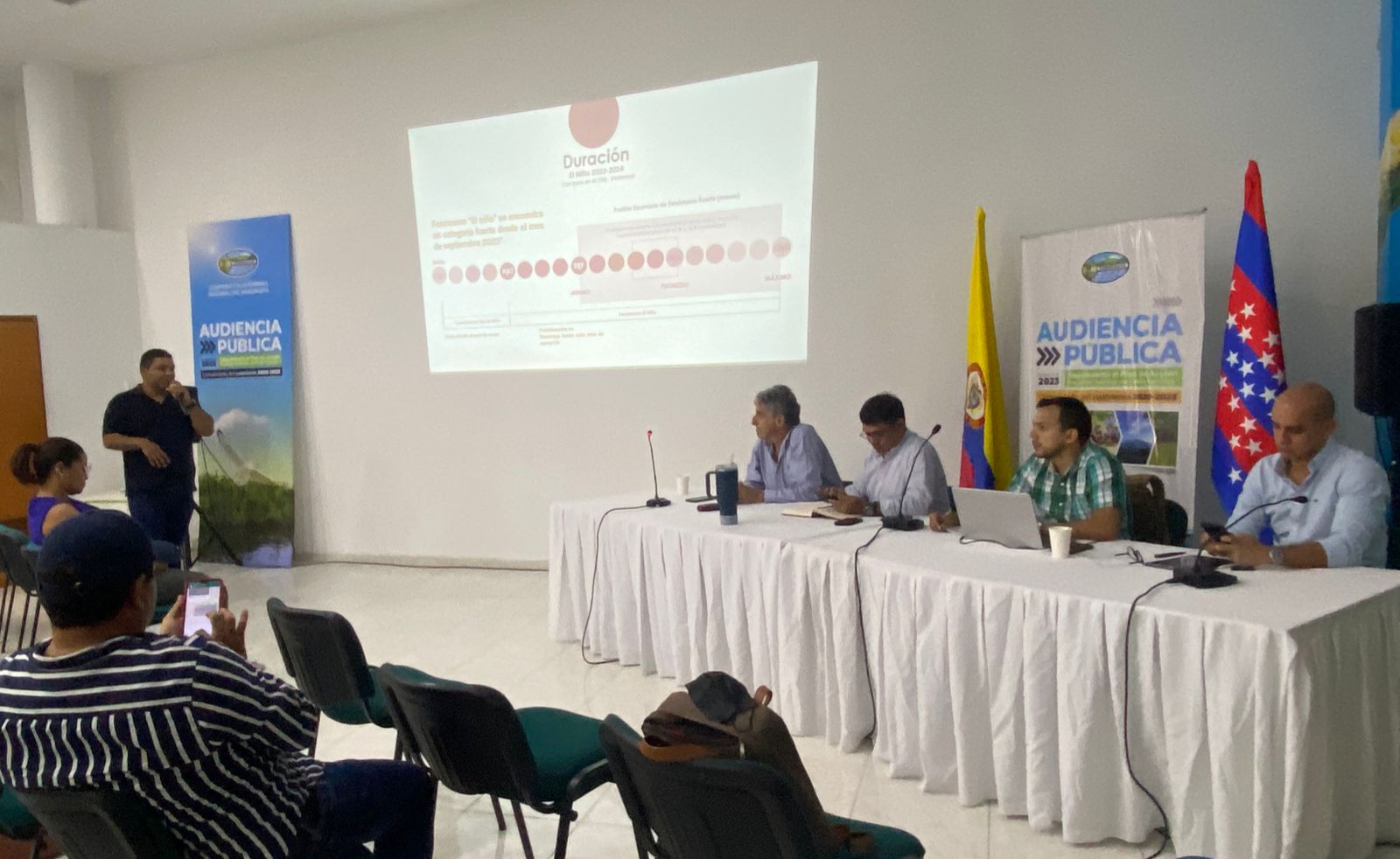 Reuniòn Auditorio de CORPAMAG con Procurador y Director de CORPAMAG